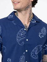 Men's GBC Paisley Resort Shirt