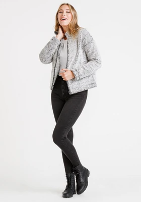 Women's Teddy Zip Front Jacket