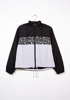 Women's Colour Block Windbreaker