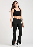 Women's Active Slit Hem Yoga Pant