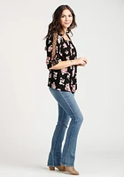 Women's Floral Blouse