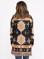 Women's Geometric Cardigan