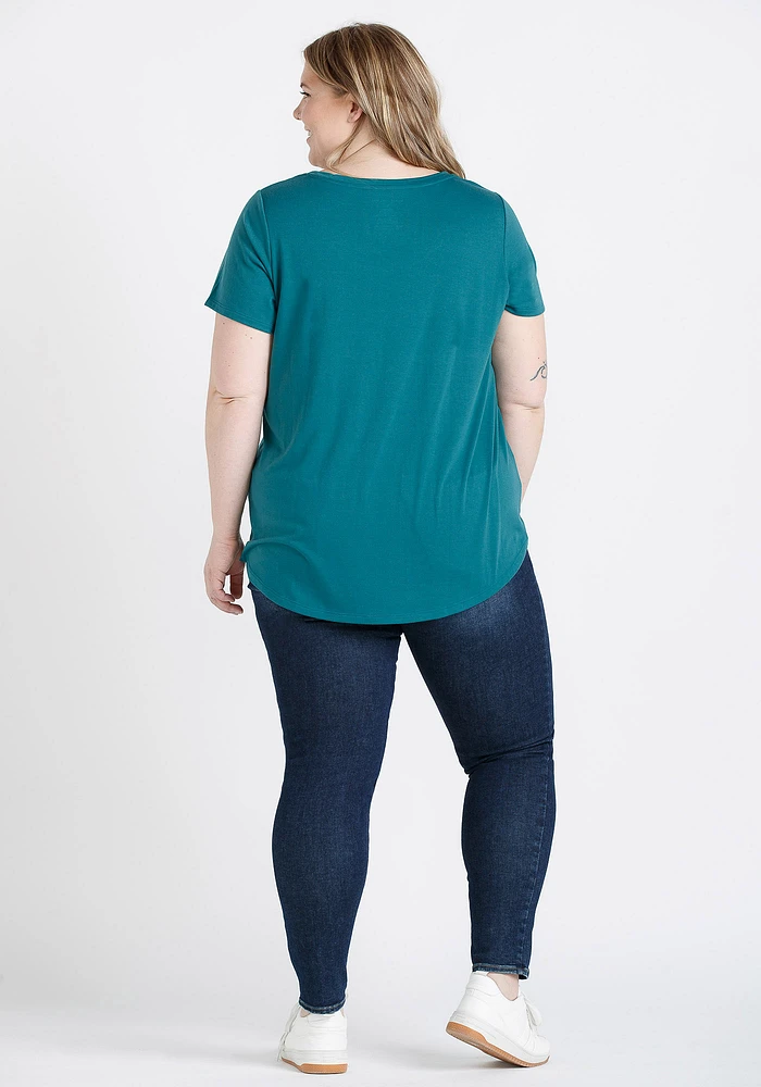 Women's Scoop Neck Drapey Tee