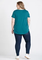 Women's Scoop Neck Drapey Tee