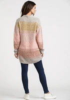 Women's Ombre Button Front Cardigan