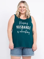 Women's Raising Husbands Racerback Tank