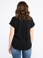 Women's Button Front Blouse