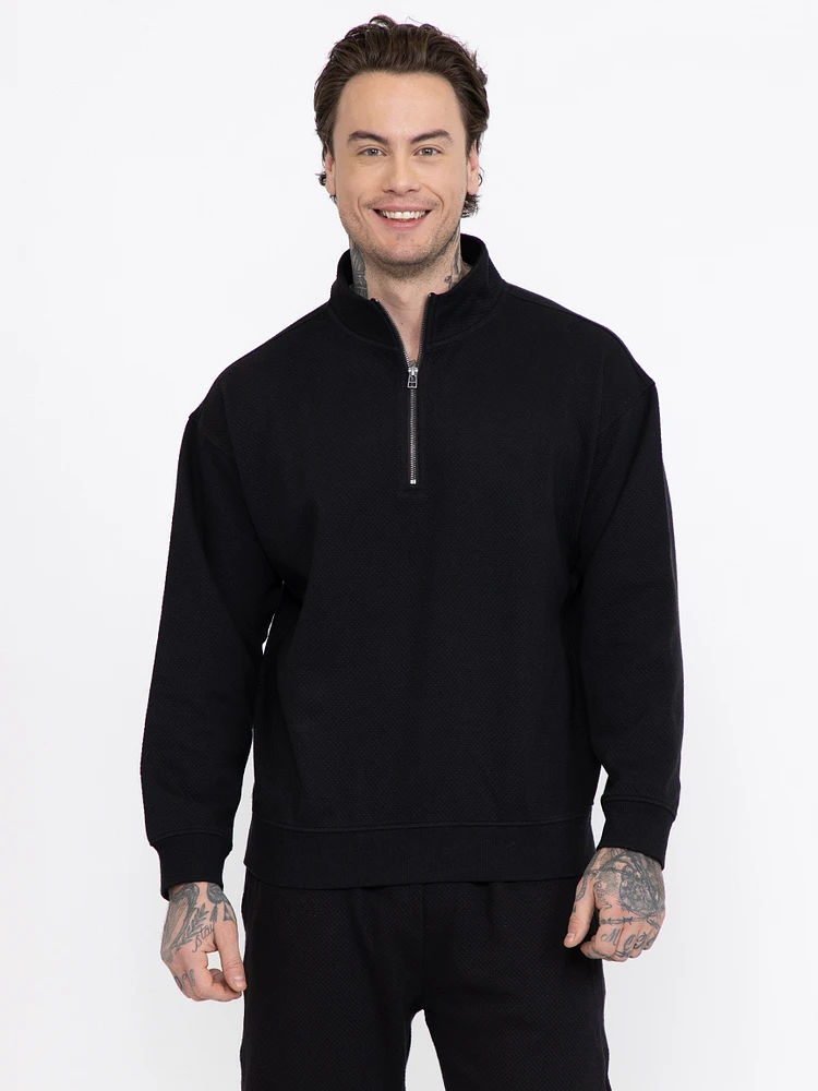Men's Quarter Zip Sweatshirt