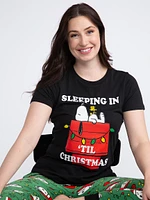 Women's Snoopy Sleep Tee