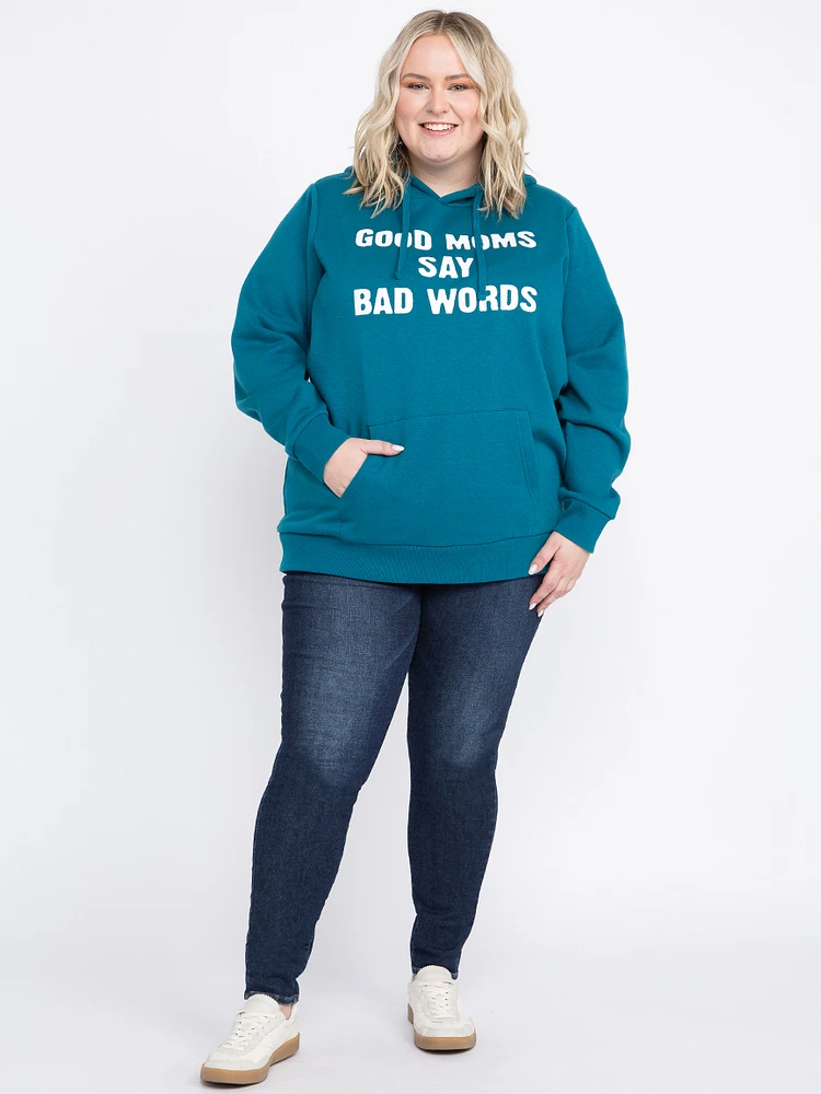 Women's Bad Moms Popover Hoodie