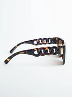 Women's Tortoise Lens Sunglasses