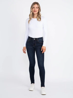 Women's Dark Wash Skinny Jeans