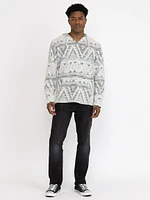 Men's Geometric Popover