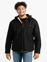 Men's Sherpa Lined Shirt Jacket