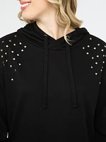 Women's Studded Hoodie