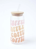 Coffee Lover Glass Tumbler