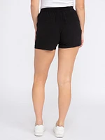 Women's Black Pull-on Short