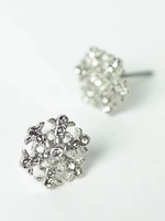 Women's Snowflake Stud Earrings