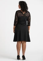 Women's Lace Top Dress