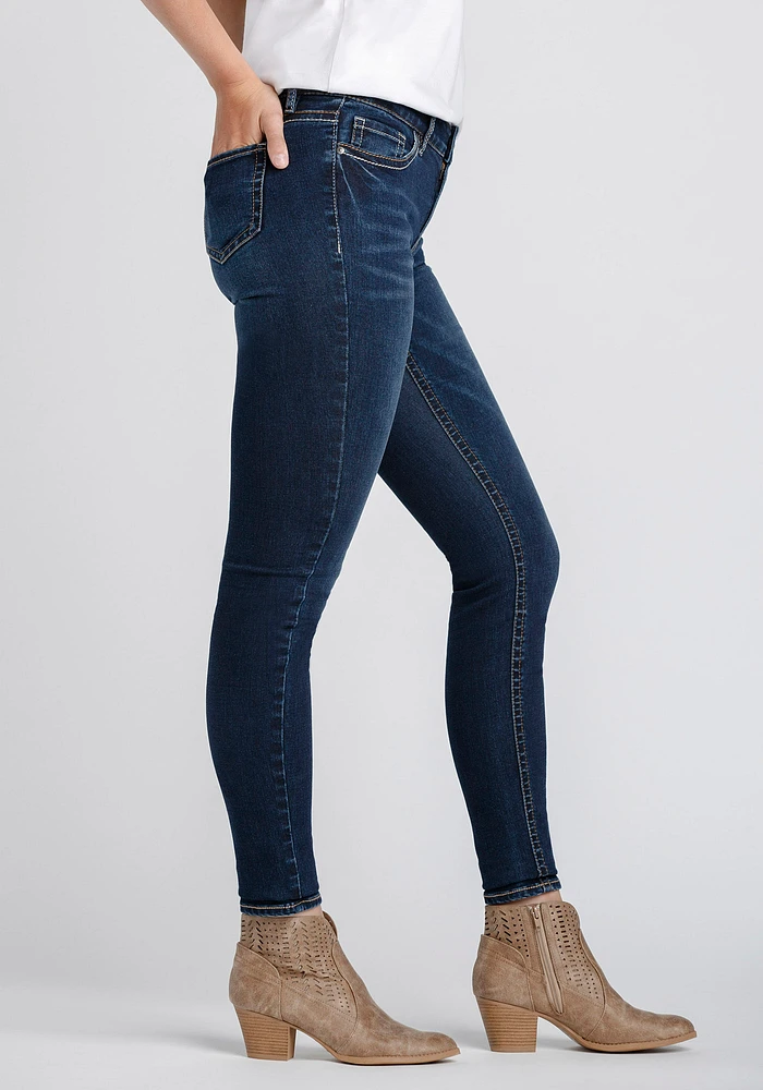 Women's Indigo Wash Skinny Jeans