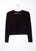 Women's Tie Front Cardigan