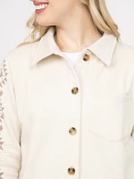 Women's Geo Button Front Shirt