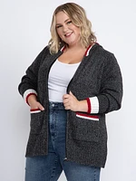 Women's Zip Front Cabin Cardigan