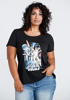 Women's Star Wars Scoop Neck Tee