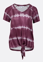 Women's Tie Dye Front Tee