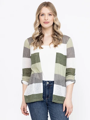 Women's Stripe Cardigan
