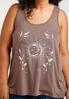 Women's Celestial Keyhole Tank