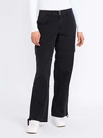 Women's 2 Button Baggy Cargo Pants