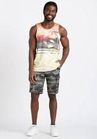 Men's Palm Tree Tank