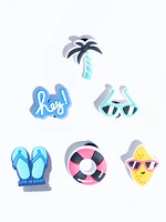 Beach Fun Shoe Charms