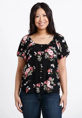 Women's Peasant Top