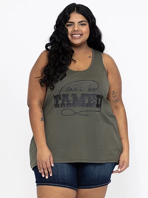 Women's Can't Be Tamed Racerback Tank