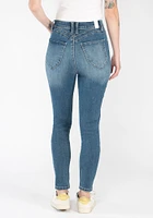 Women's High Rise Rip & Tear Skinny Jean