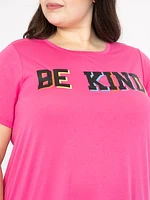 Women's Be Kind Crew Neck Tee