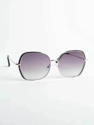 Women's Black Edge Sunglasses