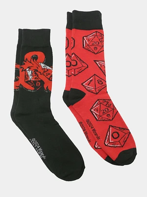 Men's D&D Logo Socks