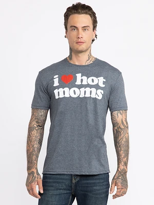 Men's I Heart Hot Moms Tee