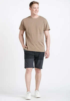 Men's Tonal Colour Block Short