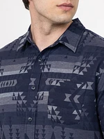 Men's Aztec Jacquard Shirt