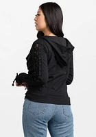 Women's Moto Hoodie