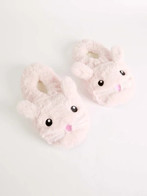 Women's Bunny Puffer Slippers