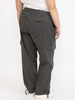 Women's Plus  Relaxed Cargo Jogger