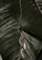 Women's Leaf Charm Necklace