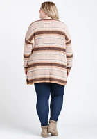 Women's Stripe Cardigan