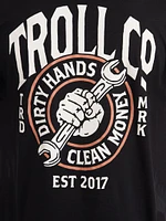 Men's Dirty Hands Clean Money Wrench Tee