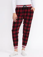 Women's Plaid Sleep Jogger